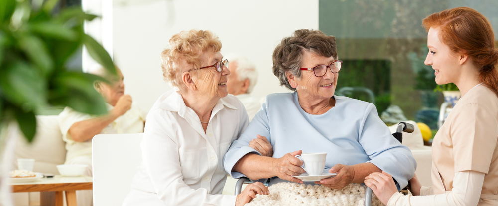 modern aged care facility